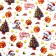Packaging paper "Snake and gift", gloss, 80 g/m2, 70 x 100 cm