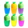 Lizun "Pineapp", Mix colors