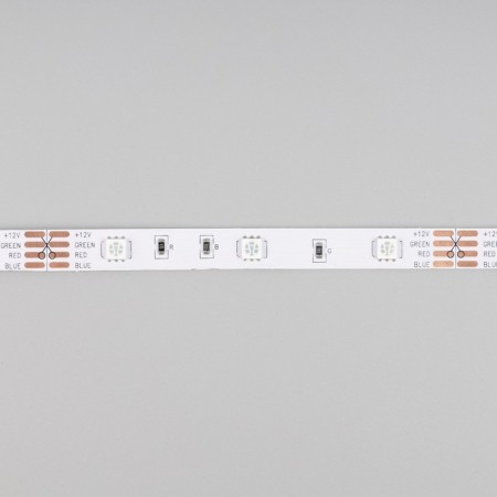 LED strip Apeyron Electrics 5 m, IP20, SMD5050, 30 LED/m, 7.2 W/m, 12 V, RGB-11