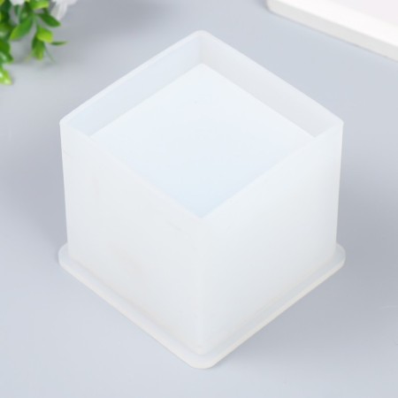 Mold Silicon "Square Square" 10x9.4x8.7 cm-2