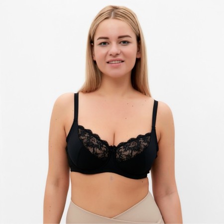 Women's bra, black color, size 85c-3