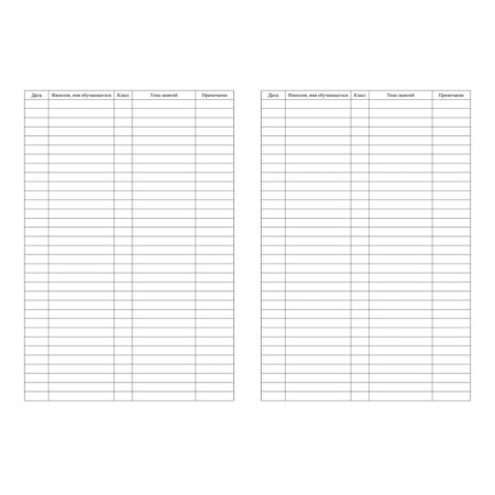 Magazine. Journal of accounting for individual psychocorrectional classes KZh-894-2
