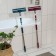 Okloma with a nozzle from a microfiber of a share, a latch, a steel telescopic handle, 27 × 8 × 86 (126) cm, color mix