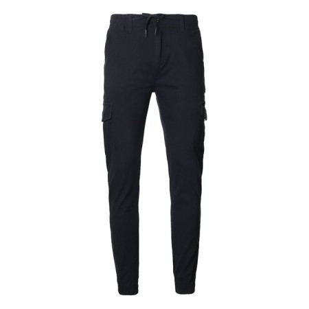 Joggers male, dark blue color, size 42 (60)-5