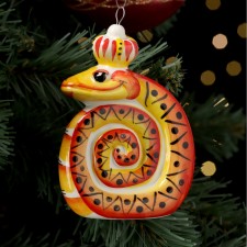 Christmas porcelain toy 