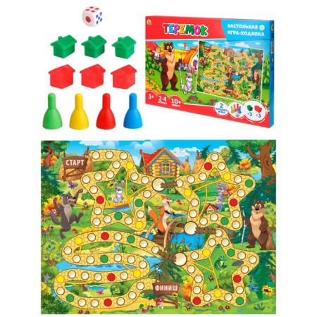 Board game "Teremok", 2-4 players, 3+