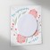 Magnet with a block for the records "You are beautiful, remember" 12.4x13.7 cm