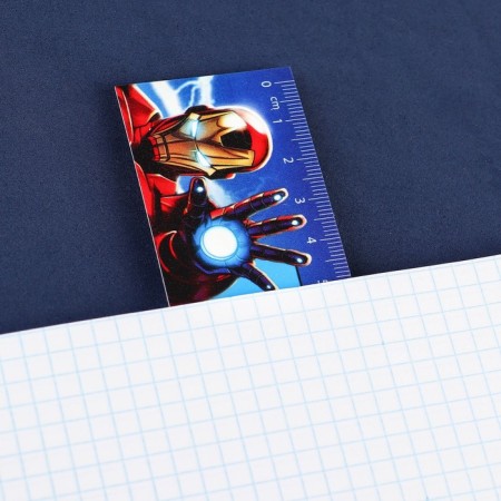 Line-stroke plastic 20 cm, "alphabet" Avengers, flexible-2