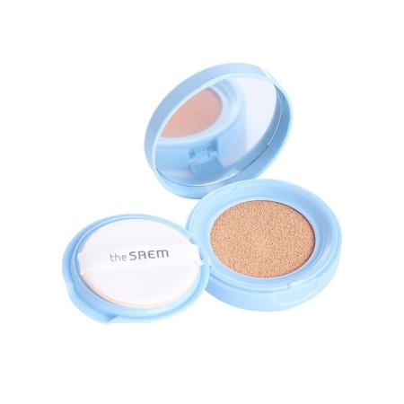 Kushon for masking pores Saemmul Perfect Pore Cushion 02 Natural Beige 12gr-1