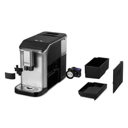 Kofemashin KitFort KT-7166, automatic, 1350 W, 1.5 l, silver-black-7