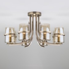 Люстра Coppa 8x60Вт E14 бронза