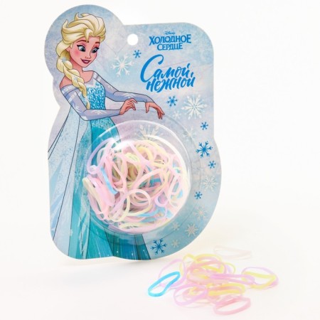 Hair gum, 85 pieces, cold heart mix-4