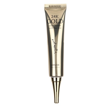 Skin cream around the eyes with 24k gold lebelage
