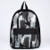 School textile “khaki”, with a pocket, 30x12x40cm, black color