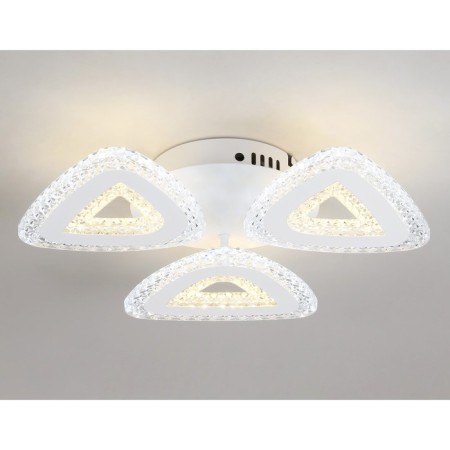 LED ceiling LED with Ambrella Light, Original, FA4018, 3HLED, 62 W, ​​4650LUM, 3000-6400K, white color.-3
