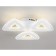 LED ceiling LED with Ambrella Light, Original, FA4018, 3HLED, 62 W, ​​4650LUM, 3000-6400K, white color.