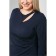 Women's dress, size 52, blue color
