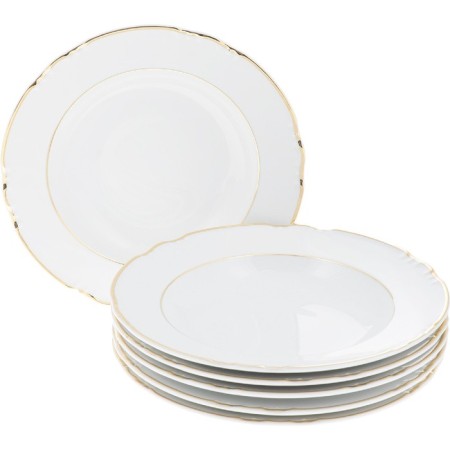 Dining set 6/24 Constance, decor “Golden thread, gold layer”, 24 items-3