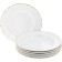Dining set 6/24 Constance, decor “Golden thread, gold layer”, 24 items