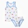 A set for a boy (T -shirt, panties), cornflower color, height 122 cm