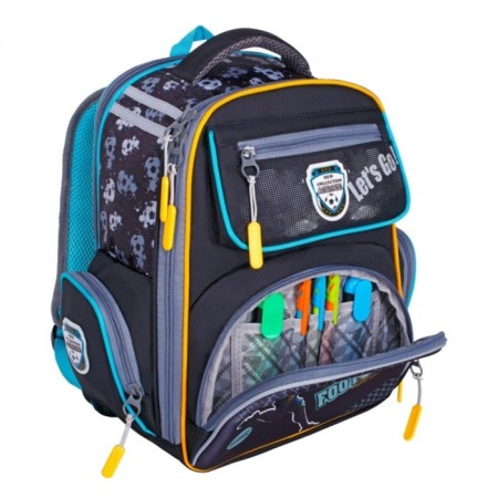 Frame backpack 35 x 26 x 18 cm, Across ACS1, filling: bag, blue ACS1-2-4