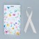 Gift package with a ribbon, packaging, “beauty inside”, 13 x 23 x 7 cm