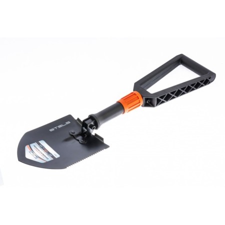 Tourist shovel, l = 59 cm, plastic stalk, in a case-1