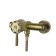 Bronze de Luxe Windsor 10133 bideter, with hygienic shower, brass, bronze