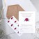 Invitation in the craft envelope for the wedding "Marsala", 20 x 15