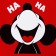 Haha T-shirt Mickey Mouse, height 98-104, red
