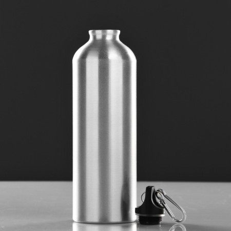 Water bottle, 750 ml "Classic", 7 x 24.5 cm, aluminum case-1