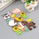 Stickers from EVA "Farm" (set 12 pcs) Assorted