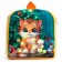 New Year's teddy children's backpack "Kitty at the Christmas tree", 26 × 24 cm, for the new year