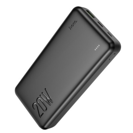 External battery Hoco J87A, 20,000 mAh, 1 USB, 1 Type-C, 3 A, display, black-1