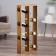 Wooden shelf large, under 6 bottles, 96x40x16 cm