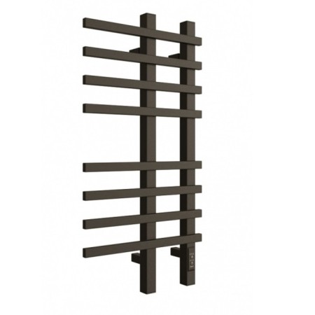 Electric towel "Dvin" LX Plaza Neo, 800x500 mm, dimmer, black matte