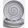 Elrington plates “Airgraph. Graphite breeze ", 27 cm, 6 pcs