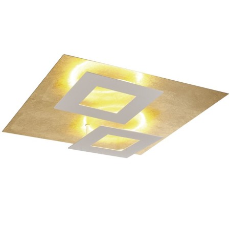 Ceiling light Mantra Dalia, Led, 3360lm, 3000k, 500x500x77 mm, white color