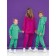 Baby trousers, height 116 cm, green color