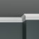Ceiling plinth for stretch ceilings N-60 20x55x2000mm