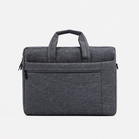 Laptop bag, gray color-3