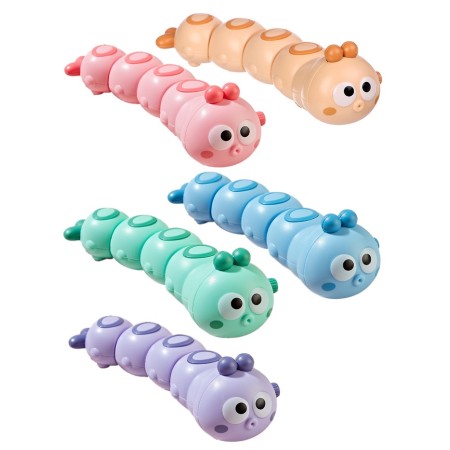 Clothing toy "caterpillar", color mix, crush me-1