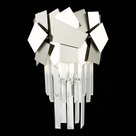 Sconces st. SL1232.101.01. Casorta. 1x60 W, E14, 21x34 cm, color chromium-1