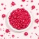 Sprinking confectionery "pearls", raspberry, 50 g