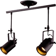 Спот Stilfort 3015/02/02P Neider, 2х40Вт, Е27, 560х560х535 мм, цвет чёрный