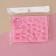 Mold Dolyana "Precious Stones", silicone, 13.4 × 9.8 cm, pink color