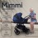 Stroller 2 in 1 Sweet Baby Mimmi, Blue Color