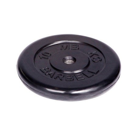 Rubbed disk d = 31 mm, black color, 10 kg