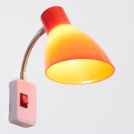 Sconces in the outlet "Classic" 1x10W E27 red 10x14.5x25 cm-9