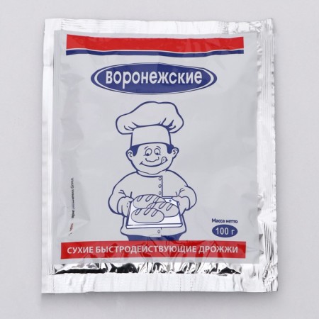 Yeast "Voronezh yeast" 100 g